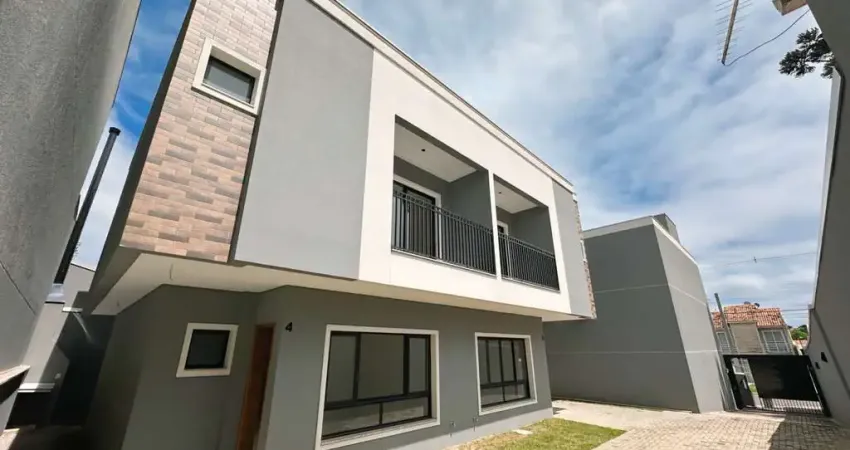 Sobrado com 3 quartos  à venda, 109.78 m2 por R$681733.80  - Boqueirao - Curitiba/PR