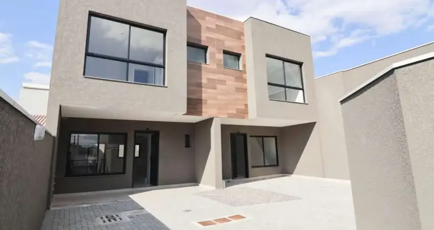 Sobrado com 3 quartos  à venda, 100.98 m2 por R$640000.00  - Capao Raso - Curitiba/PR