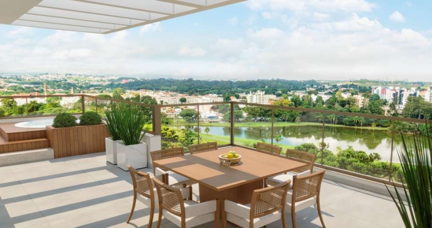 Apartamento com 3 quartos  à venda, 211.54 m2 por R$3432038.69  - Bacacheri - Curitiba/PR