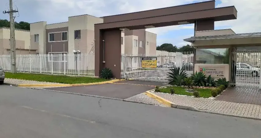 Partamento semimobiliado em pinhais – residencial san felipe