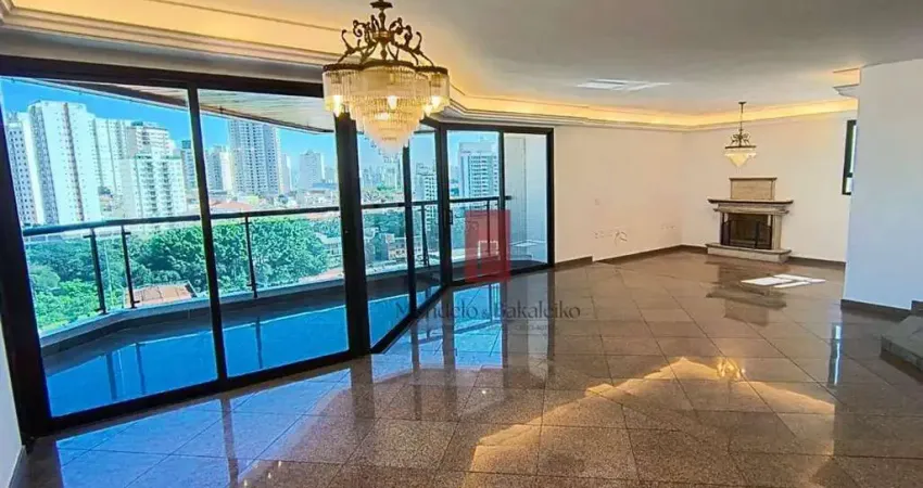 Apartamento com 4 quartos e 3 vagas para alugar, 232 m² por r$ 12.345/mês - santana