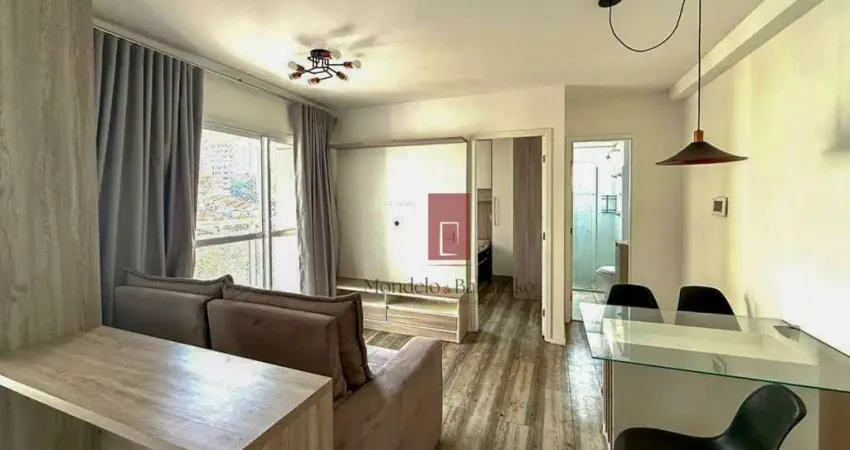 Apartamento com 1 quarto para alugar, 41 m² por r$ 3.588/mês - santana