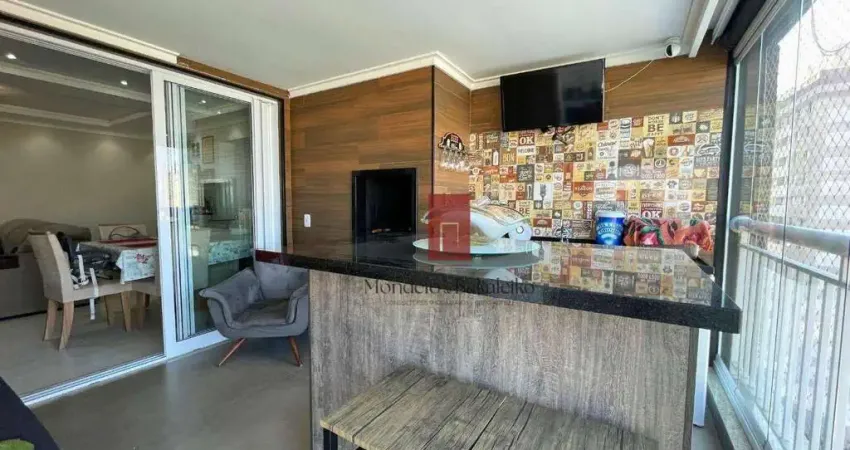 Apartamento à venda com 2 suítes - varanda gourmet na barra funda