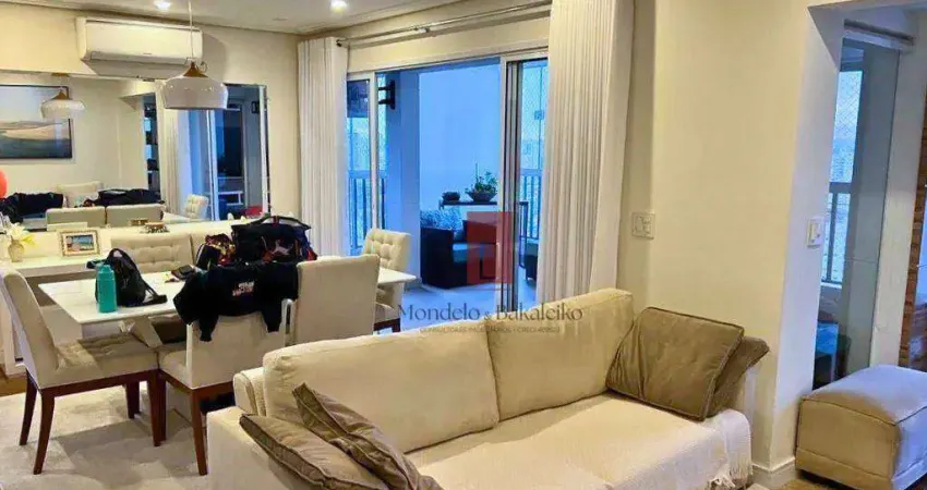 Apartamento cobertura com 3 quartos e 3 banheiros à venda, 153 m² - santana