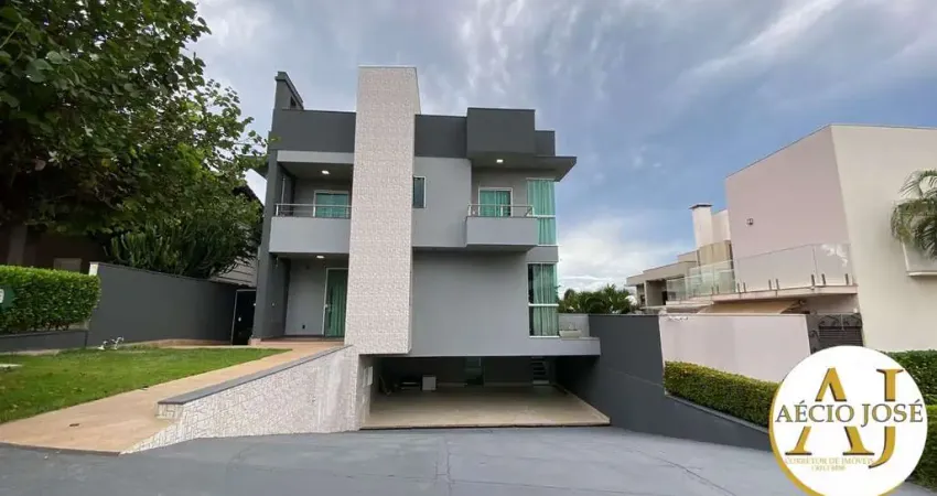 Alugo sobrado luxo florais, 4 suítes, piscina, móveis planejados e ar