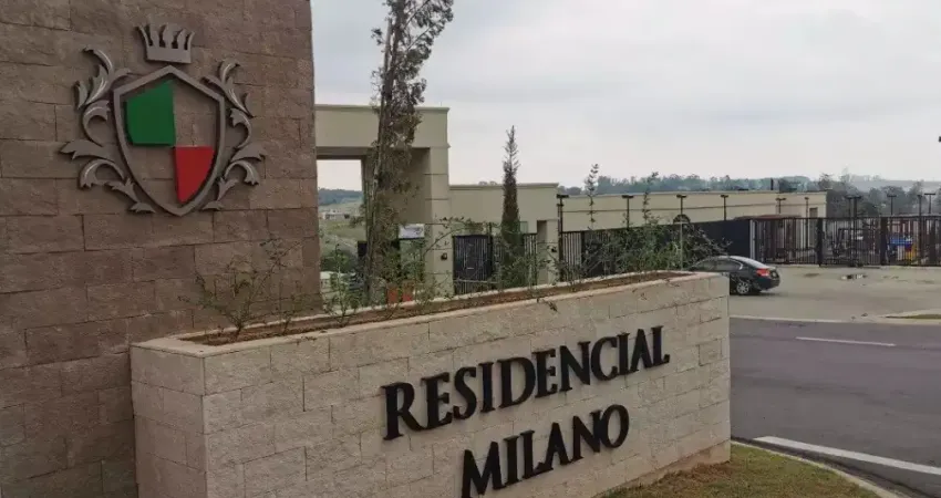 Terreno no condomínio residencial milano- cidade de indaiatuba / sp