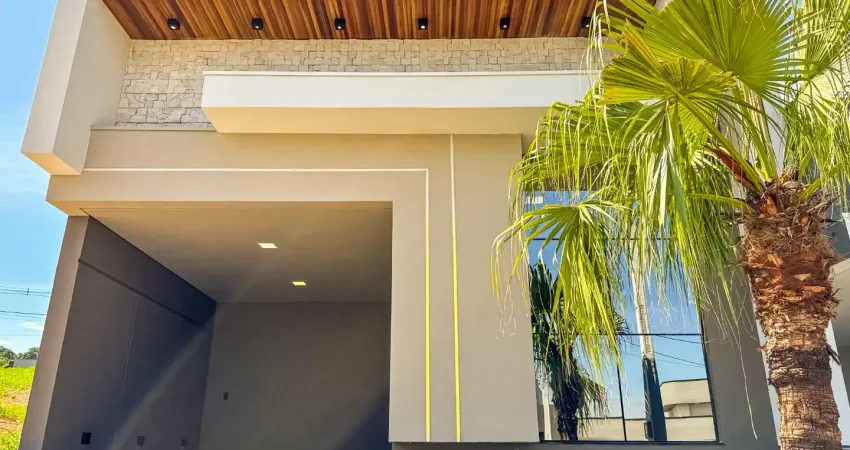 Casa em condomínio fechado com 3 quartos à venda na Avenida 1, 255, Loteamento Park Gran Reserve, Indaiatuba