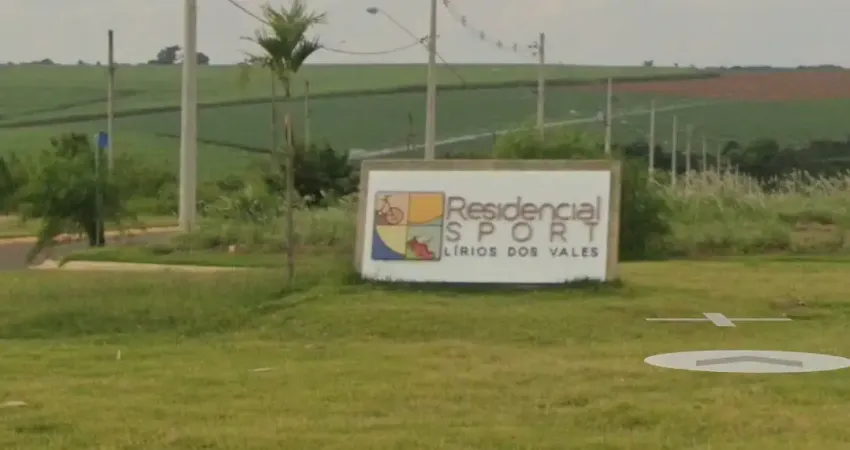 Terreno  sport  lírios dos vales - cidade de elias fausto/cardeal / sp
