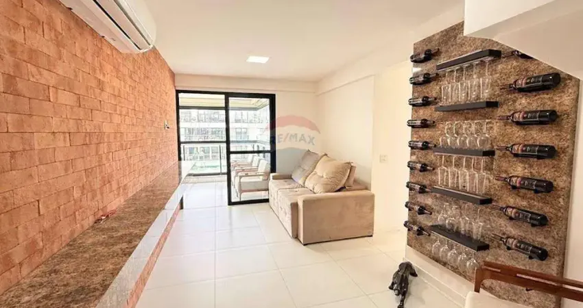 Cobertura com piscina e churrasqueira , 4 suítes para alugar no recreio por total de r$ 8.355