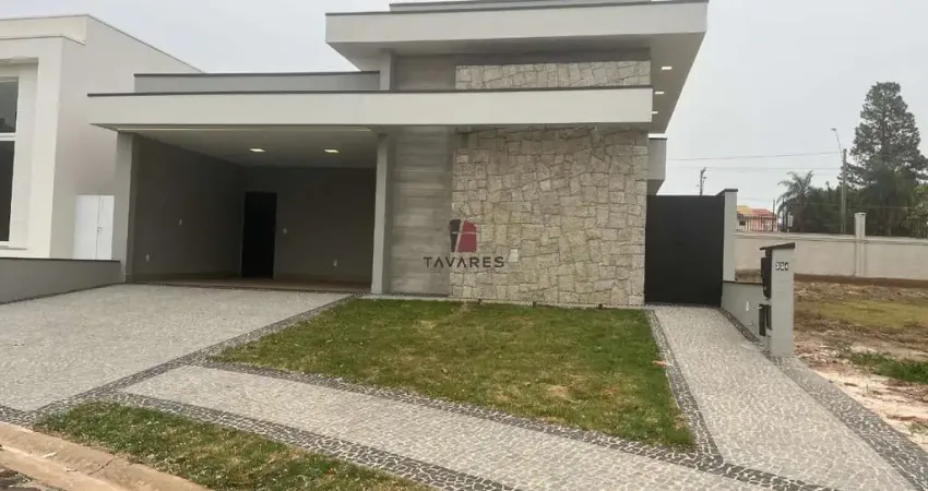 Casa de alto padrão à venda em condomínio no Jardim América, Paulínia-SP: 3 quartos, 3 suítes, 2 salas, 2 vagas, 209,93m².