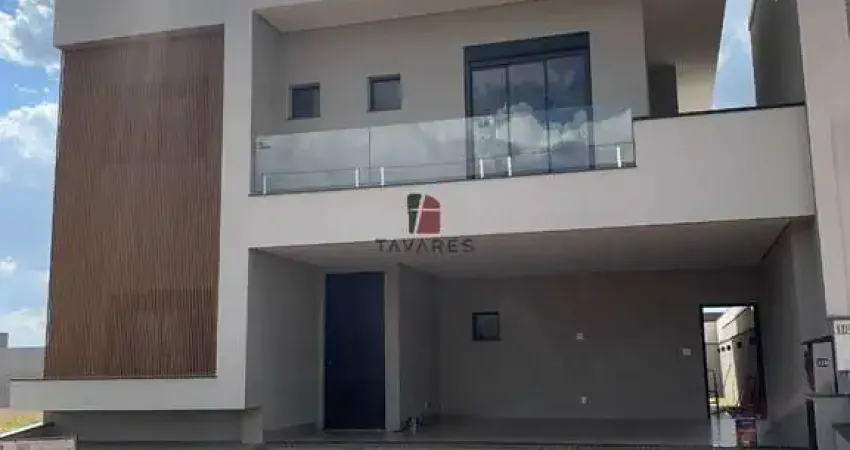 Casa de luxo em condomínio, 4 quartos, 4 suítes, 2 salas, 2 vagas, 305,39m², Parque Brasil 500, Paulínia-SP.