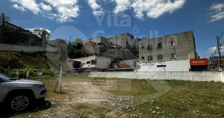 Terreno comercial para locação – 1.000m² plano – fazendinha, santana de parnaíba/sp