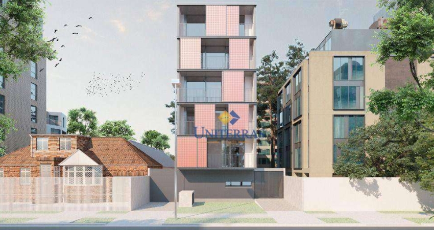 Studio com 1 dormitório à venda, 20 m² por R$ 220.702,00 - Cabral - Curitiba/PR
