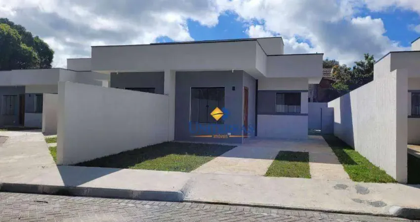 Casa com 3 dormitórios à venda, 57 m² por r$ 370.000,00 - parque do embu - colombo/pr