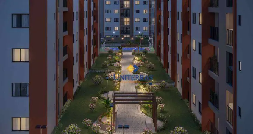 Apartamento com 2 dormitórios à venda, 44 m² por R$ 300.916,00 - Atuba - Pinhais/PR