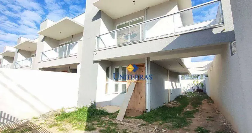 Sobrado com 3 dormitórios à venda, 96 m² por R$ 596.700,00 - Parque do Embu - Colombo/PR