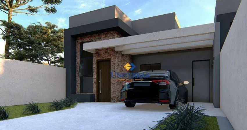 Casa com 3 dormitórios à venda, 70 m² por r$ 440.000,00 - guaraituba - colombo/pr