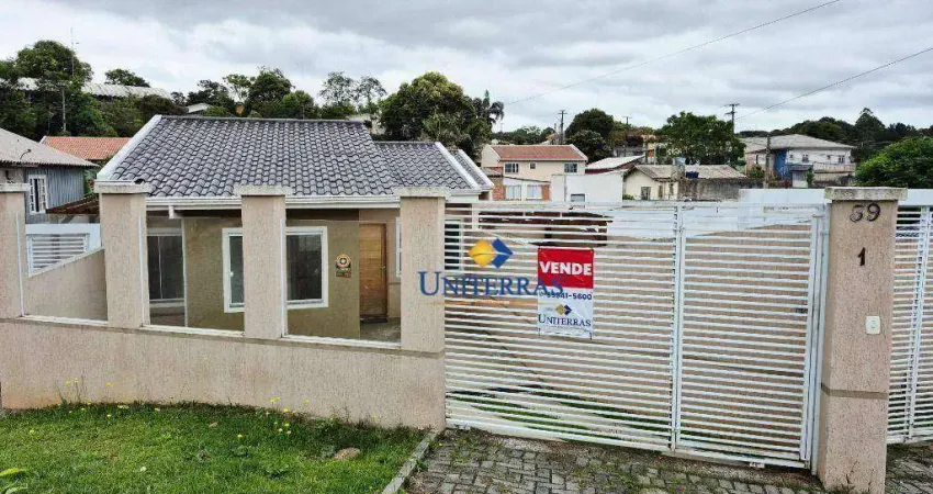 Casa com 3 dormitórios à venda, 60 m² por r$ 379.000,00 - santa cândida - curitiba/pr