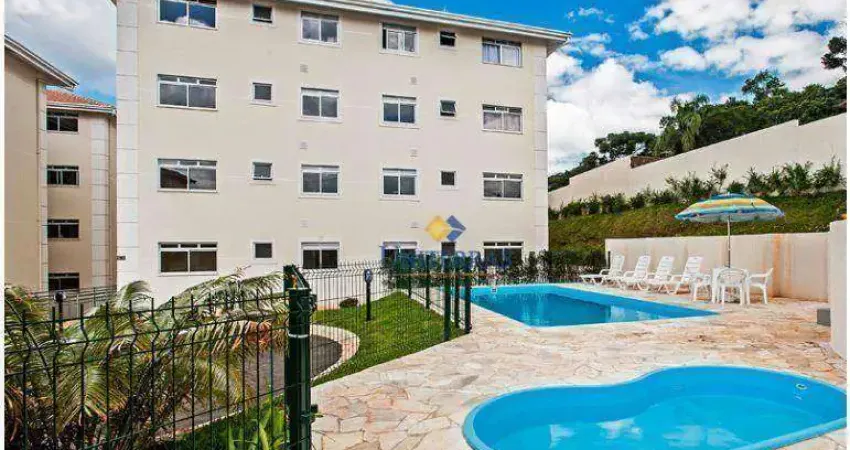 Apartamento com 2 dormitórios para alugar, 42 m² por r$ 850/mês - roça grande - colombo/pr