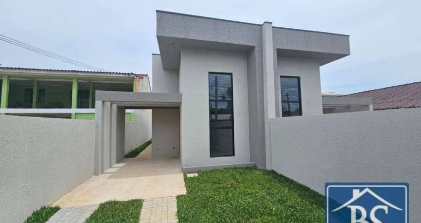 Casa com 2 dormitórios à venda, 50 m² por R$ 399.000,00 - Jardim Guarujá - Colombo/PR