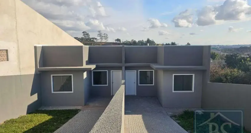 Casa com 3 dormitórios à venda, 61 m² por r$ 369.900,00 - canguiri - colombo/pr