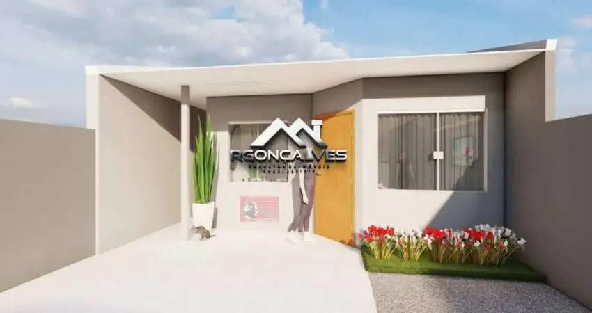 Casa à venda em Piraquara, Vila Fuck, com 3 quartos, 91m²