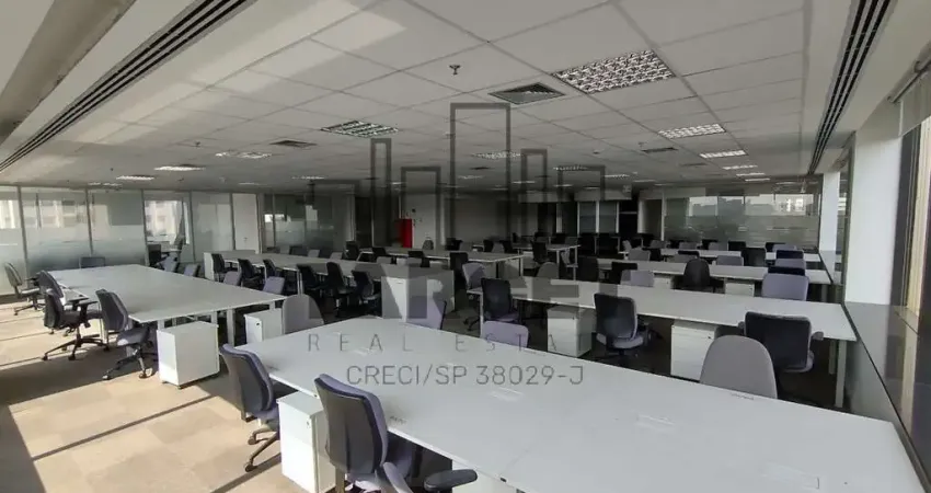 Excelente conjunto comercial com 1.350 m² na vila olímpia para locação