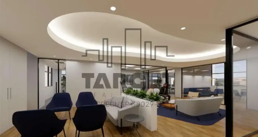 Aluguel sala comercial na berrini - escritório mobiliado de 260 m²