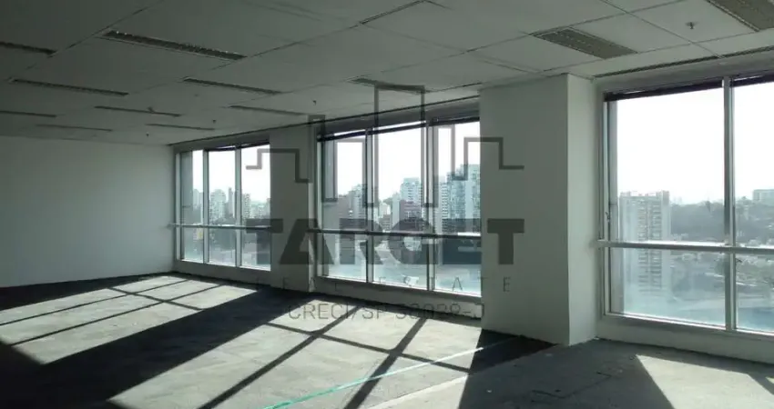 Conjunto comercial / sala comercial na berrini para locação com 415m²