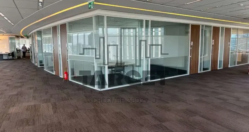 Aluguel sala comercial chucri zaidan edifício moderno com 1.930,00m²