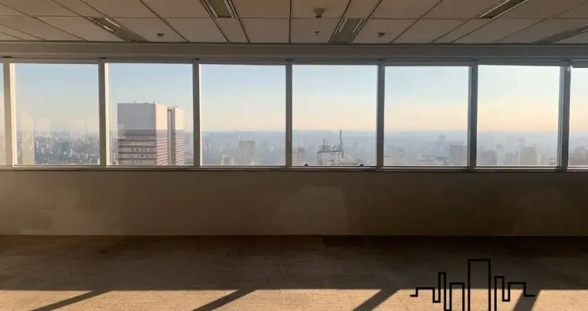 Conjunto comercial para alugar de 562m² na paulista em prédio com heliponto, confira.