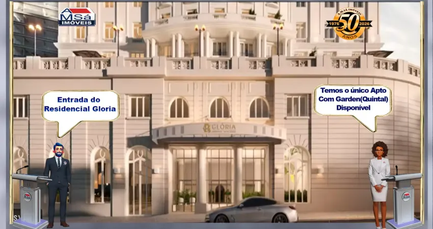 A.m.sá vende o único apartamento tipo garden disponível no residencial gloria