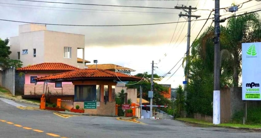 Terreno 645m2 (declive) em condomínio dentro do bolsão do Fazendinha