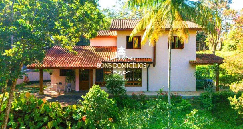 2.870m2 sonho! casa de campo dentro da cidade, salão de festa, piscina | oportunidade na granja 3 quartos/suite, 2 salas, 4 banh. garagem 6 autos