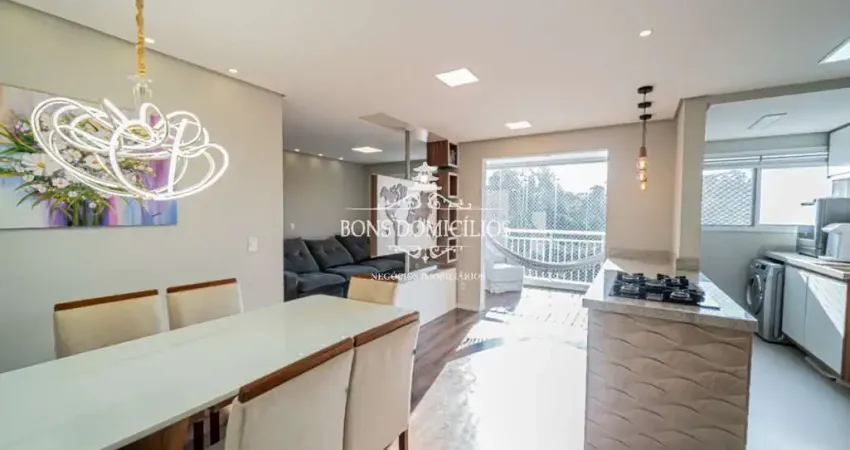 Apartamento 3 quartos próximo ao rodoanel granja viana com vista privilegiada