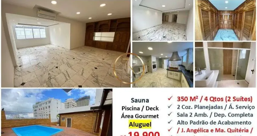 Apartamento para alugar no bairro Ipanema - Rio de Janeiro/RJ