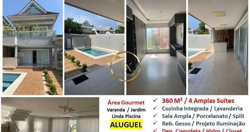 Casa com 4 quartos para alugar na Estrada Vereador Alceu de Carvalho, Recreio dos Bandeirantes, Rio de Janeiro