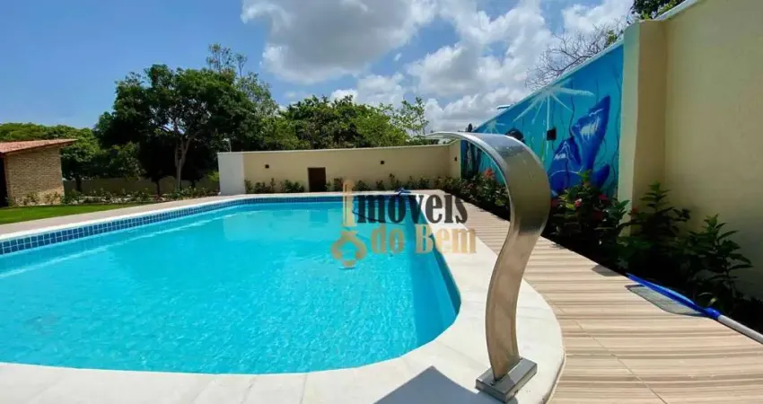 Sítio com 3 dormitórios à venda, 4692 m² por r$ 980.000,00 - aquiraz - aquiraz/ce