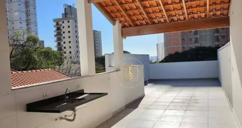 Cobertura com 3 dormitórios à venda, 163 m² por R$ 990.000,09 - Campestre - Santo André/SP