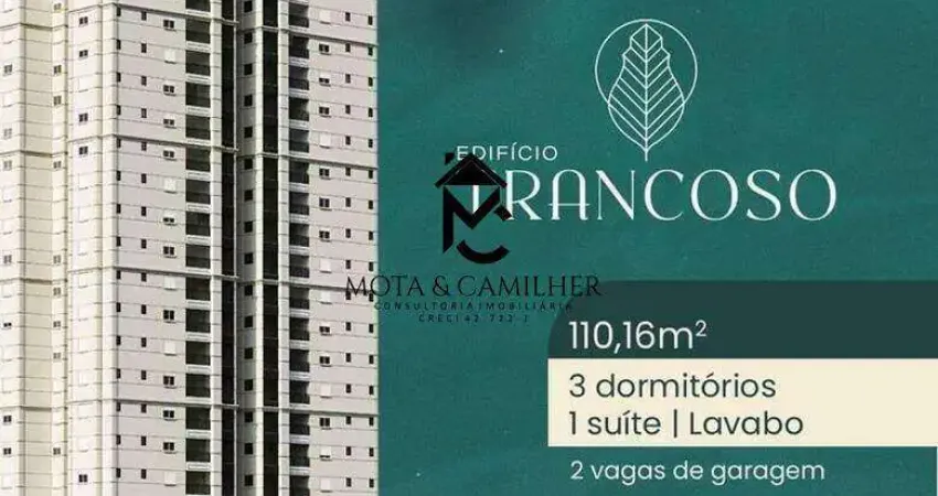 Apartamento com 3 quartos à venda na Rua Franca, Jardim das Nações, Taubaté