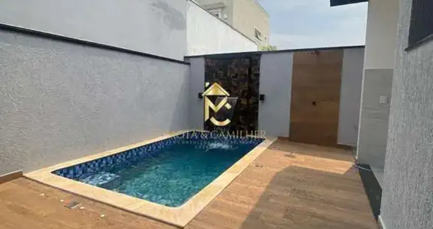 Vendo Belíssima casa em condomínio fechado com piscina