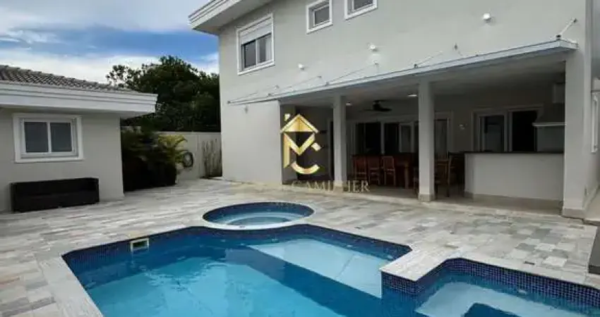 Casa Mobiliada, com piscina para Locação em condomínio em Taubaté.