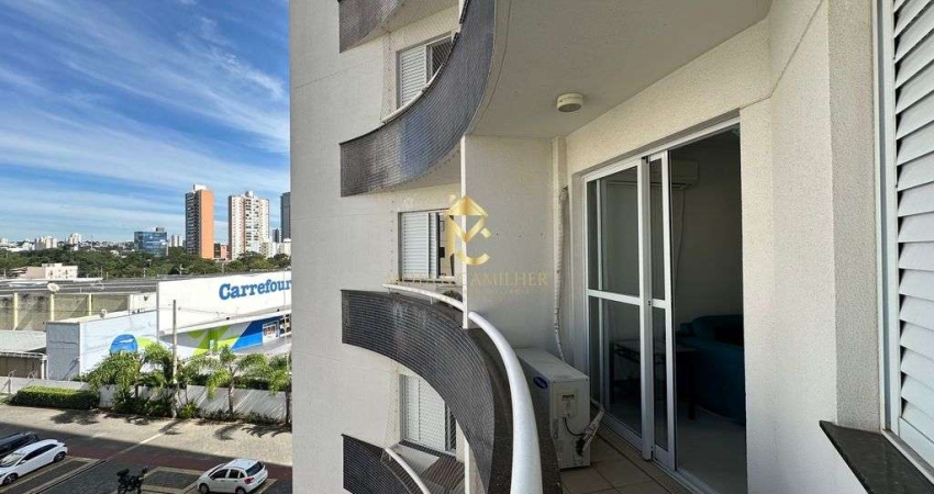 Apartamento com sacada disponível para venda em Taubaté