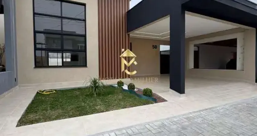 Casa térrea á venda em condomínio 3 suítes, Taubaté