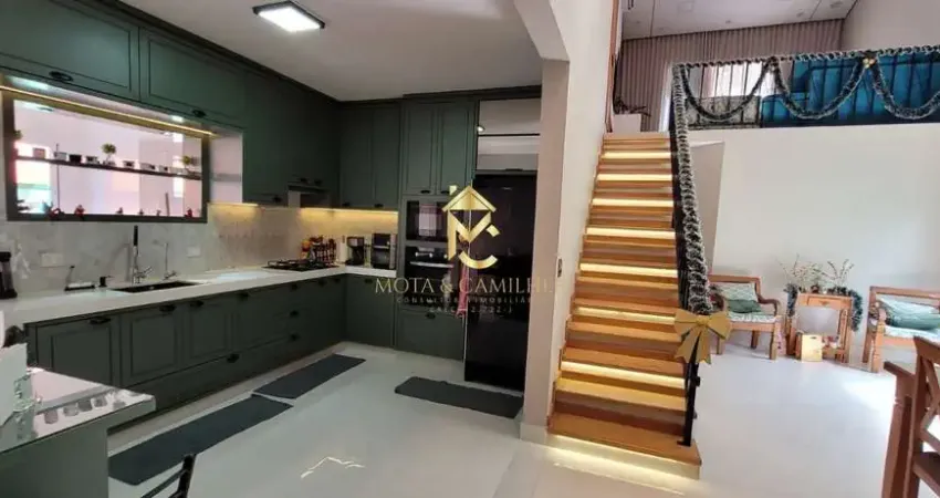 Casa toda com móveis planejados à venda em condomínio em taubaté.