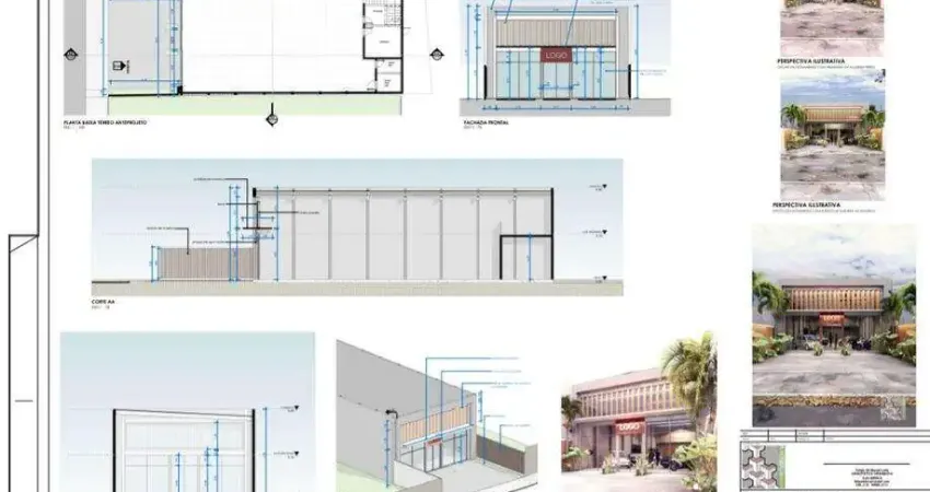 Galpão de alto padrão em término de construção disponível para locação