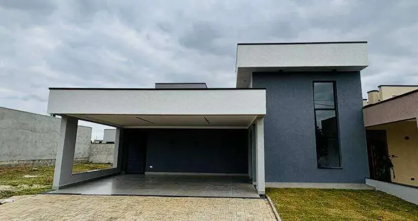 Linda casa térrea com 3 dormitórios e piscina em condomínio.