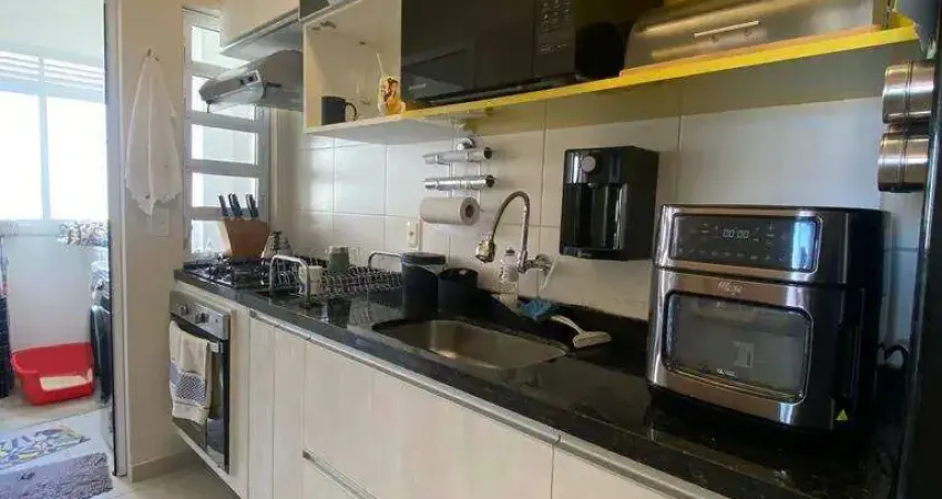 Apartamento com sacada gourmet e com ótima localização à venda em taubaté.