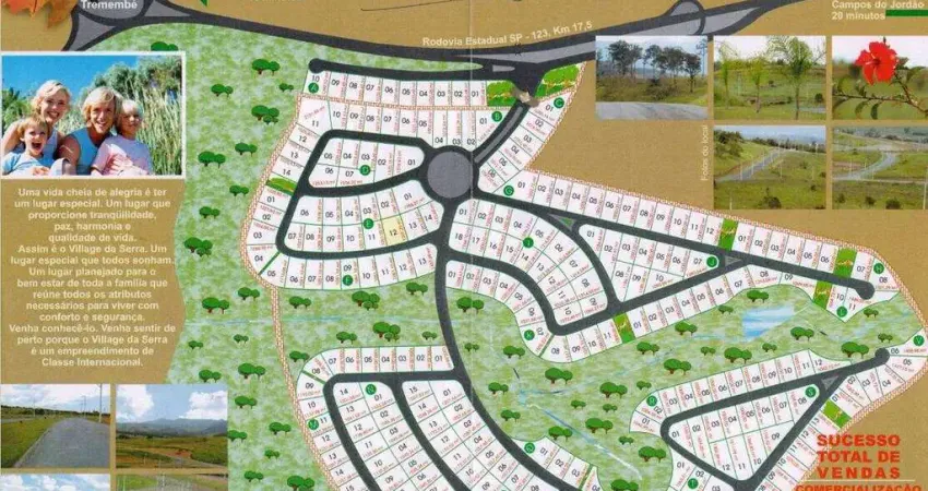 Terreno em condomínio fechado à venda na Rodovia Floriano Rodrigues Pinheiro, Village da Serra, Tremembé