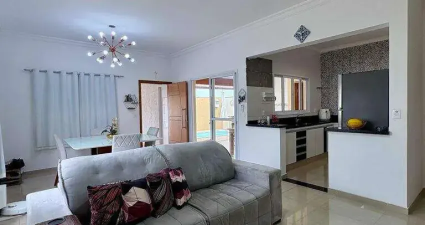 Casa com varanda gourmet e piscina à venda em condomínio em taubaté.